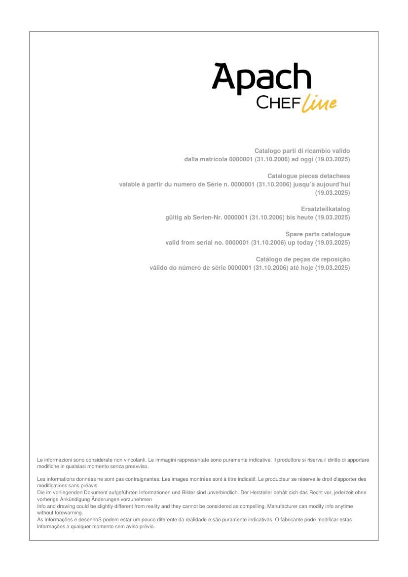 Деталировка Apach Chef Line GLRRG117FGP EXTRA