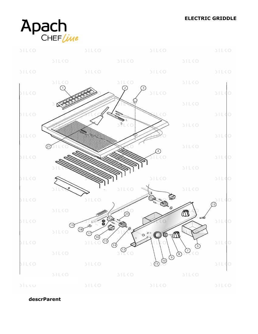 Деталировка Apach Chef Line SLFTE89CL