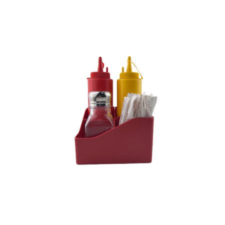 Подставка барная для специй MGprof 1749 118*118*70мм красная