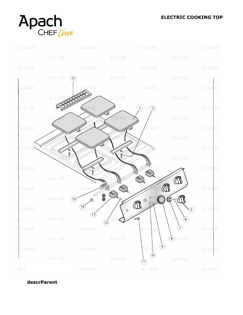 Деталировка Apach Chef Line SLRE89FE/MV2