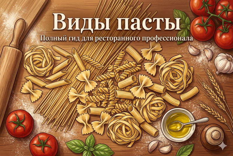 Виды пасты. Полный гайд для ресторана