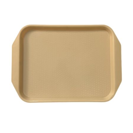 Поднос MGprof 1731-106 38*27см бежевый классик широкие ручки
