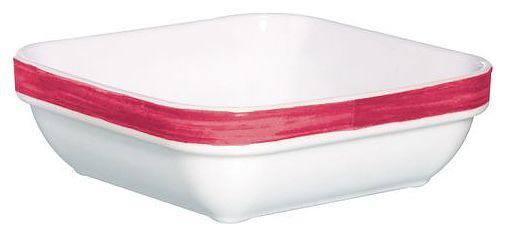 Салатник Arcoroc Brush H2778 вишневый край