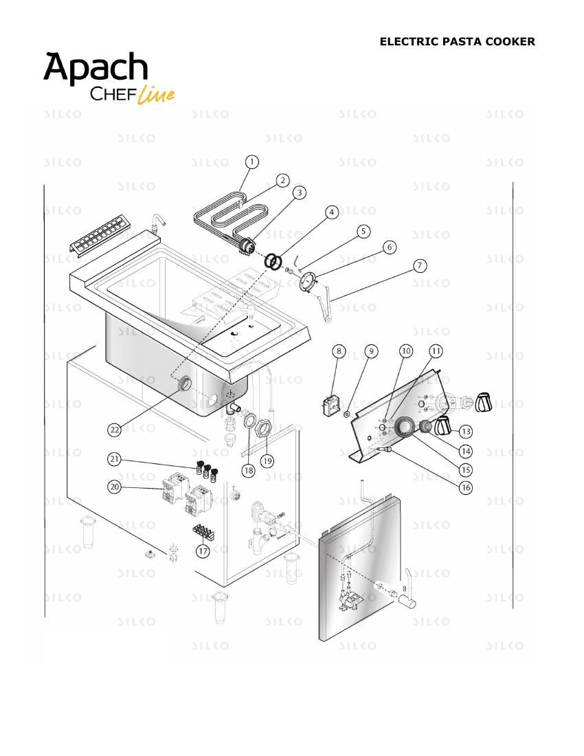Деталировка Apach Chef Line SLPCE47CS
