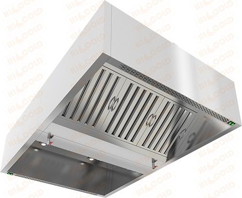 Зонт вытяжной Hicold ЗКВОО-08,526 островной коробчатый