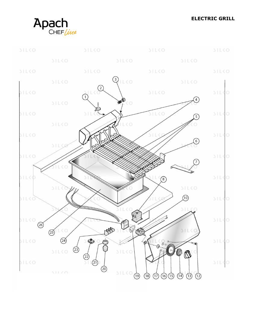 Деталировка Apach Chef Line SLGE47CS