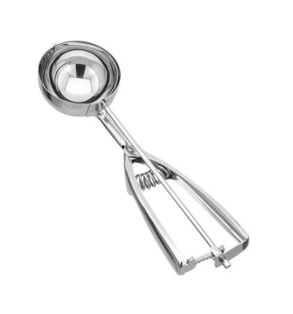 Ложка для мороженого MGsteel 69848 Лd=70мм 90мл с механизмом нерж.