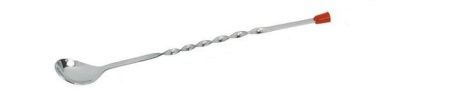 Ложка барная MGsteel 69845 с красной кнопкой 25см нерж.