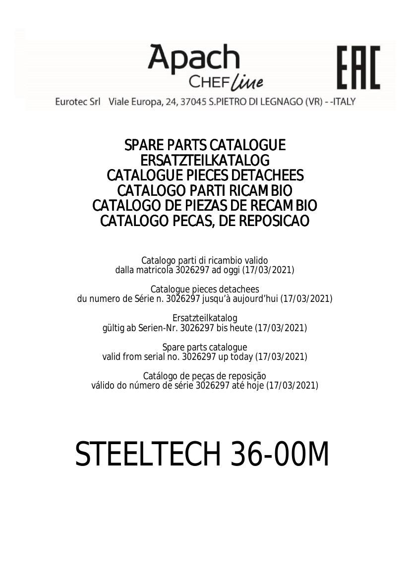 Деталировка Apach Chef Line LDST50 ECO