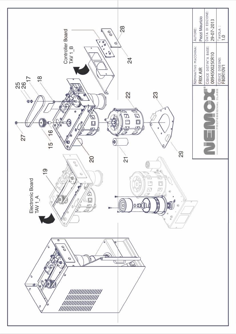 Деталировка Nemox Frix Air