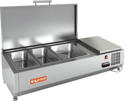 Витрина охлаждаемая для ингредиентов Hicold VRTU 1000 1/3