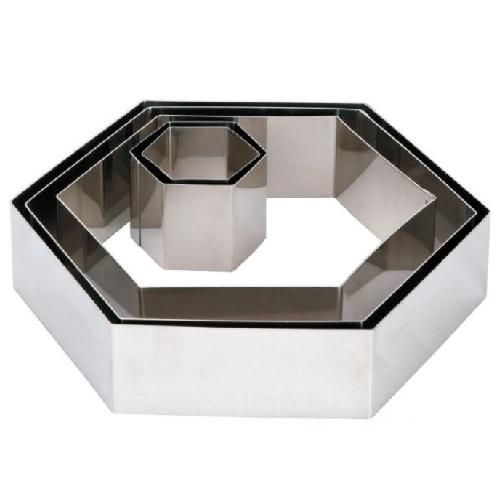 Форма кондитерская шестиугольник Maco CRHN8 12х14см h4см