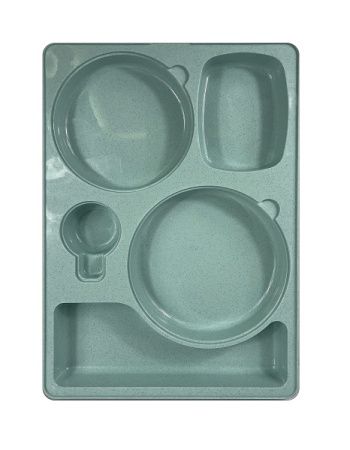 Термоподнос Tribeca TT-5N 542*387*120мм на 5 предметов с крышкой