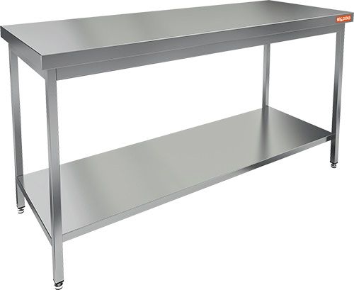 Стол производственный Hicold НСО-15/7П с полкой