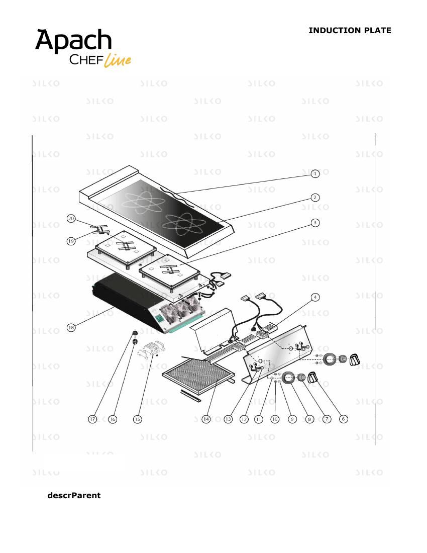 Деталировка Apach Chef Line SLRI47CSD