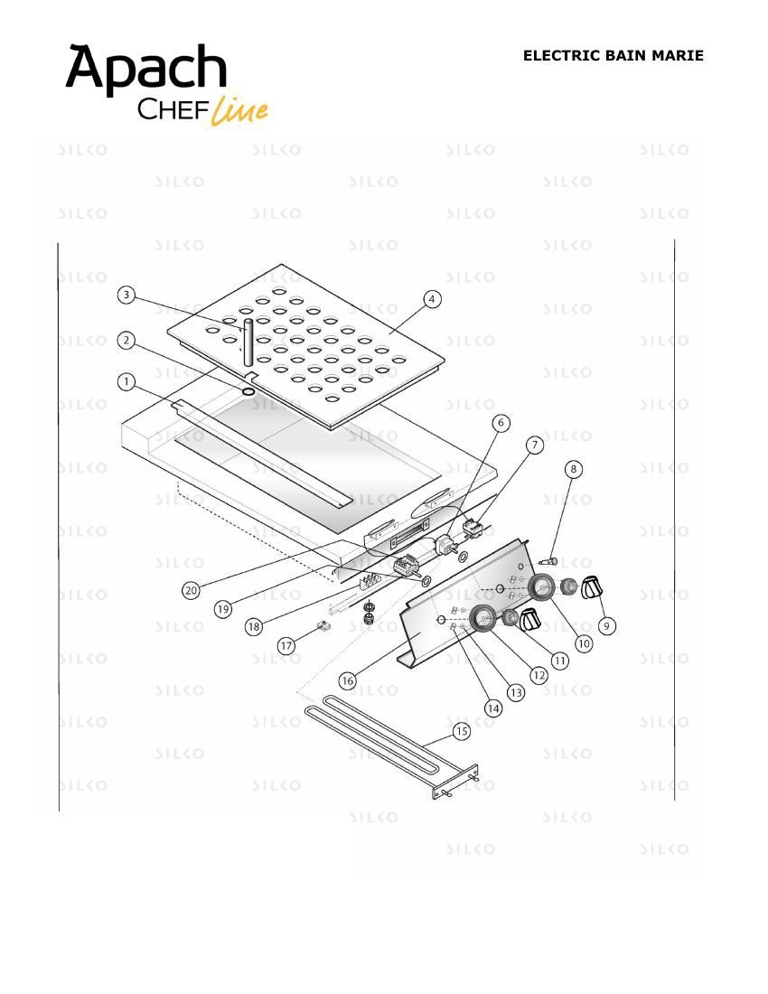 Деталировка Apach Chef Line SLBME47CS