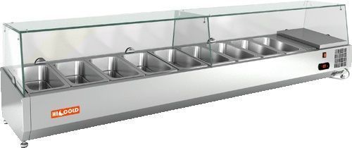 Витрина охлаждаемая для ингредиентов Hicold VRTG 1970 1/4