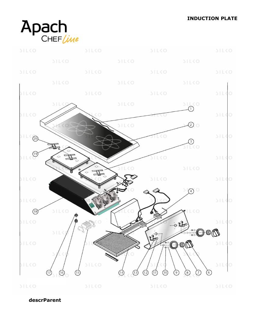 Деталировка Apach Chef Line SLRI49