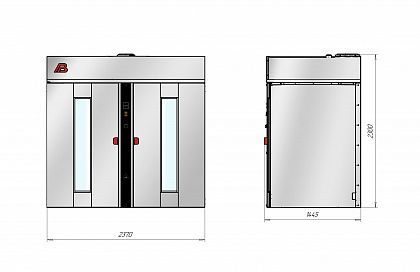 Шкаф расстоечный Восход Бриз-222
