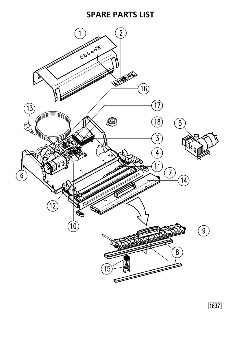 Деталировка Apach Cook Line AVM4