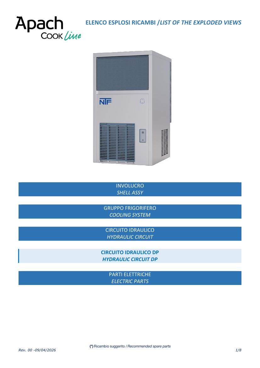 Деталировка Apach Cook Line ACB3009B