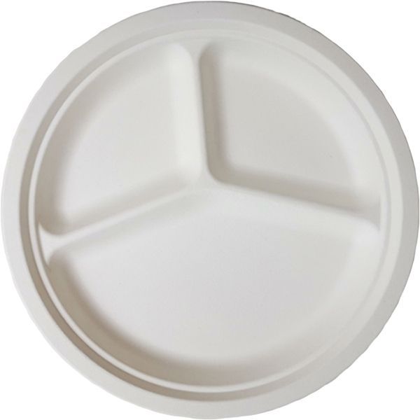 Тарелка одноразовая Viatto SPR-103 (50шт) 3 секции