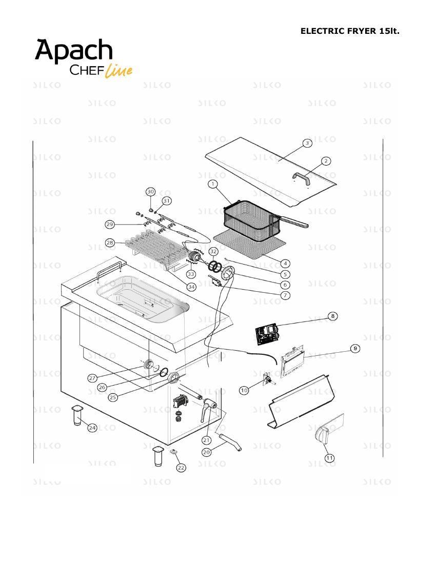 Деталировка Apach Chef Line SLFRIE69D20CSEC
