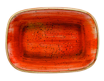 Тарелка Bonna Aura Terracota ATCGRM14DKY 140х100мм