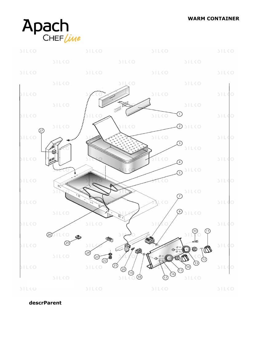 Деталировка Apach Chef Line SLCPSE49