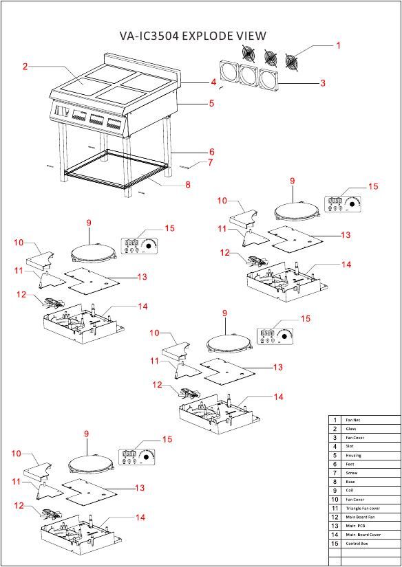 Деталировка Viatto VA-IC3504