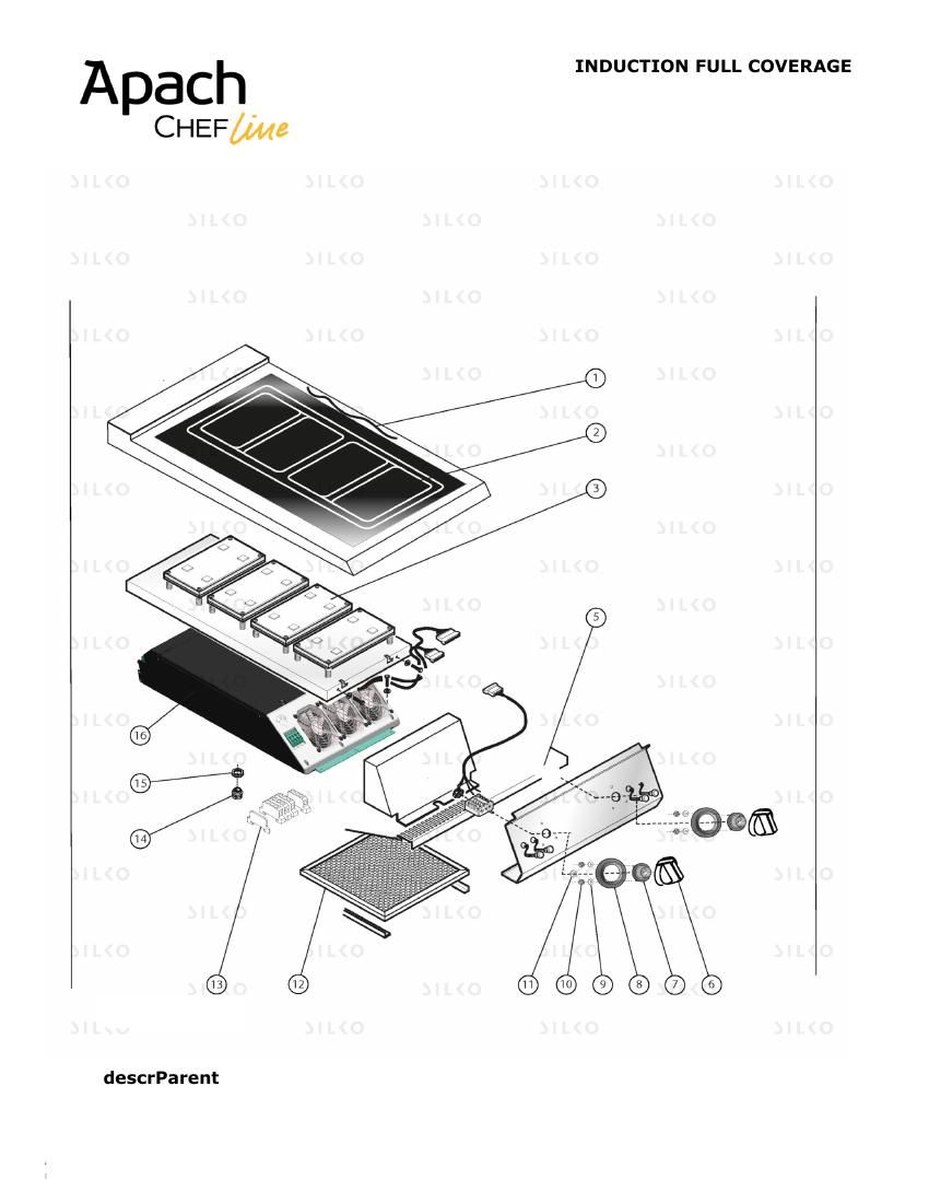 Деталировка Apach Chef Line SLRIFC49