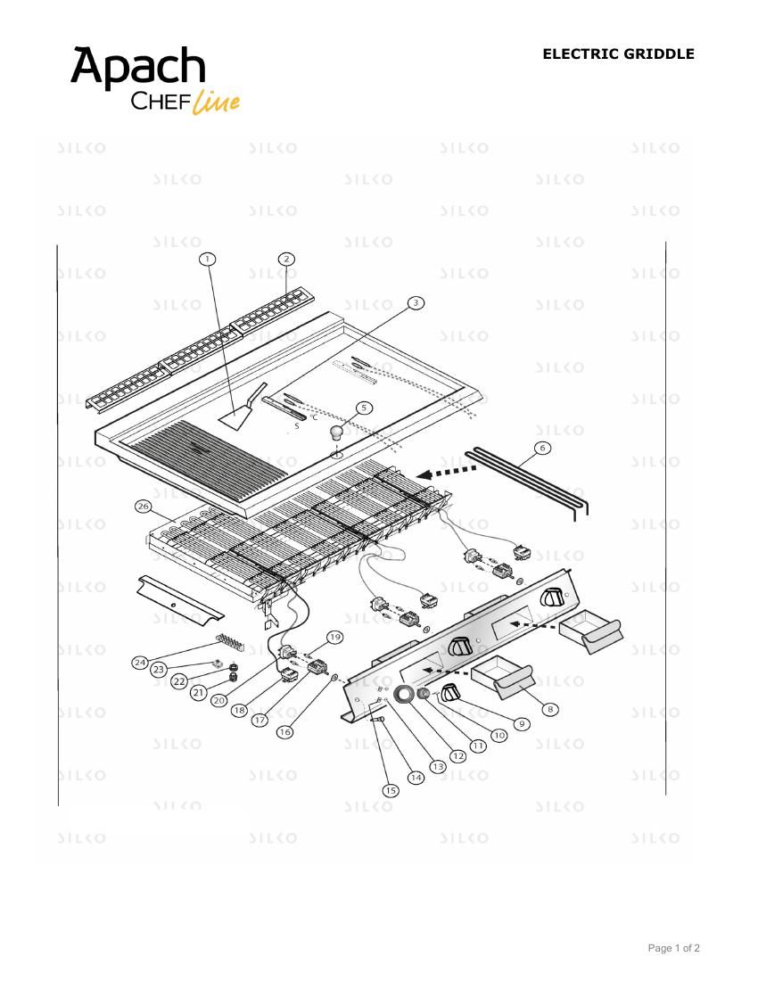 Деталировка Apach Chef Line SLFTE129BCL
