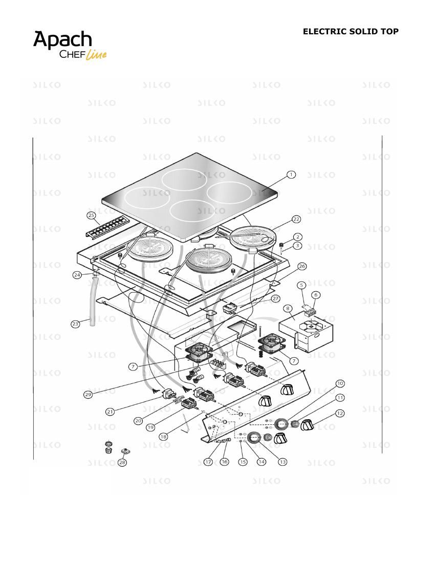 Деталировка Apach Chef Line SLRSTE87CS