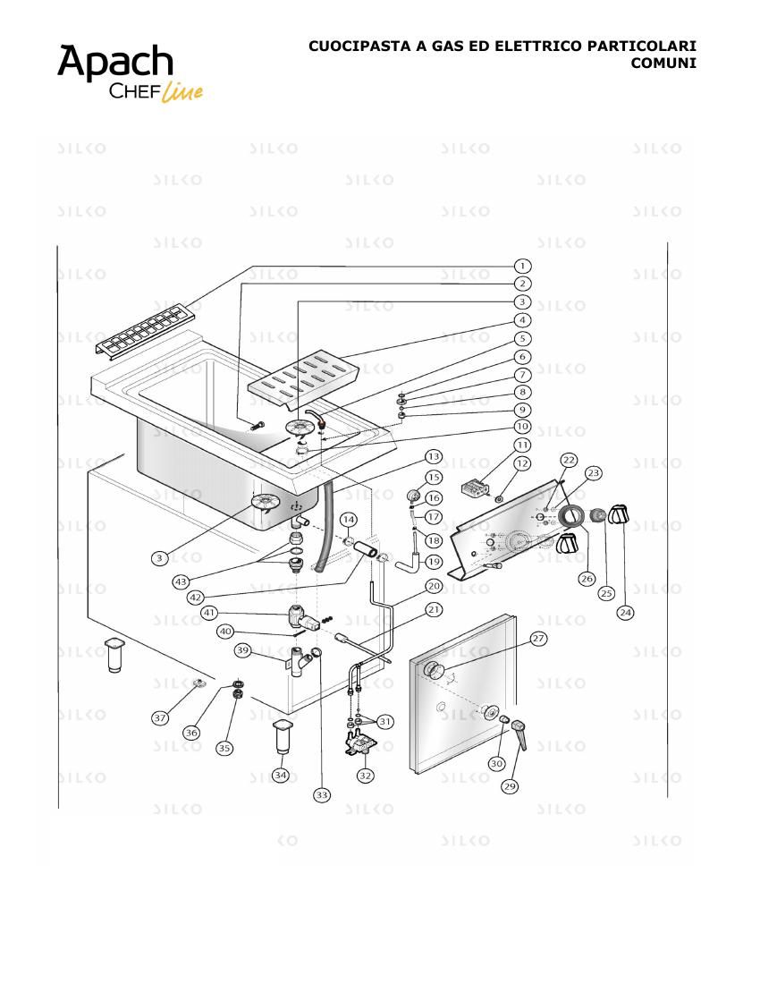 Деталировка Apach Chef Line SLPCE89CS