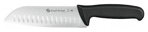 Нож Santoku Ambrogio Sanelli Supra SC50018B 18см черный