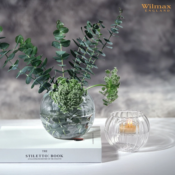 Ваза Wilmax Segment WL‑888971 10х8см