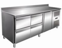 Стол с морозильным шкафом Cooleq GN3240BT бортик 4 ящика+1 дверь