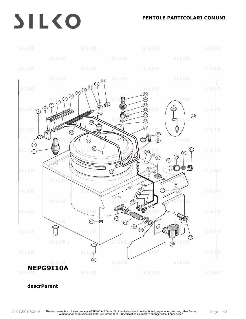 Деталировка Apach Chef Line SLKG89I100P