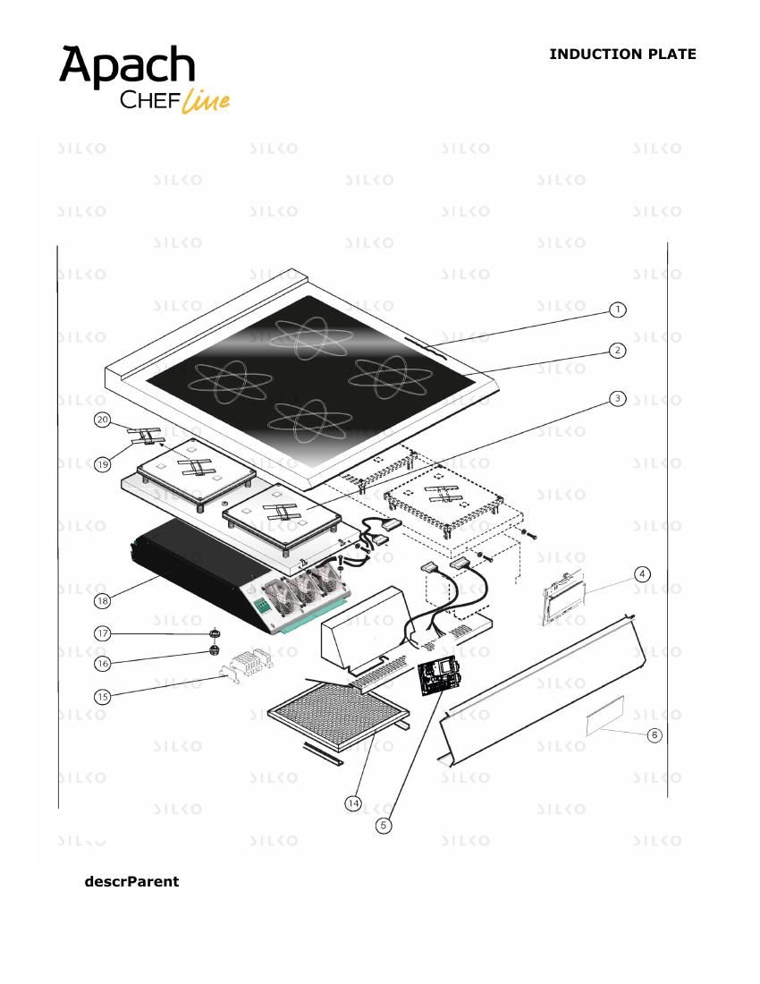 Деталировка Apach Chef Line SLRI89OSEC