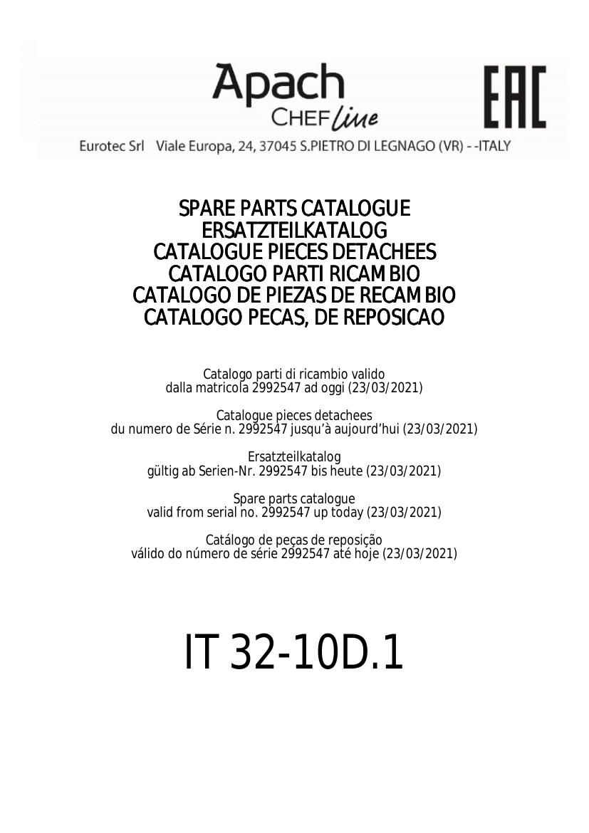 Деталировка Apach Chef Line LKIT5060 DD