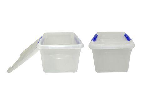 Контейнер для продуктов MGprof 1719 8,0л 30*23*16,5см с синим зажимом