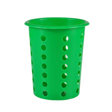 Емкость для столовых приборов MGprof 1700 стакан d= 95мм h=130мм перф. светло-зеленый