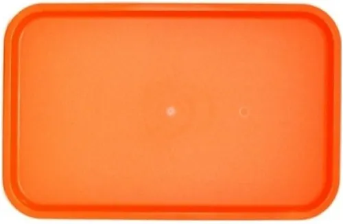 Поднос MGprof 1737-166 52,5*32,5см оранжевый шагрень