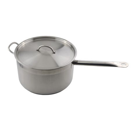 Сотейник с крышкой MGsteel 72324 10л нерж. d=29,5см h=16см тройное дно (индукция)