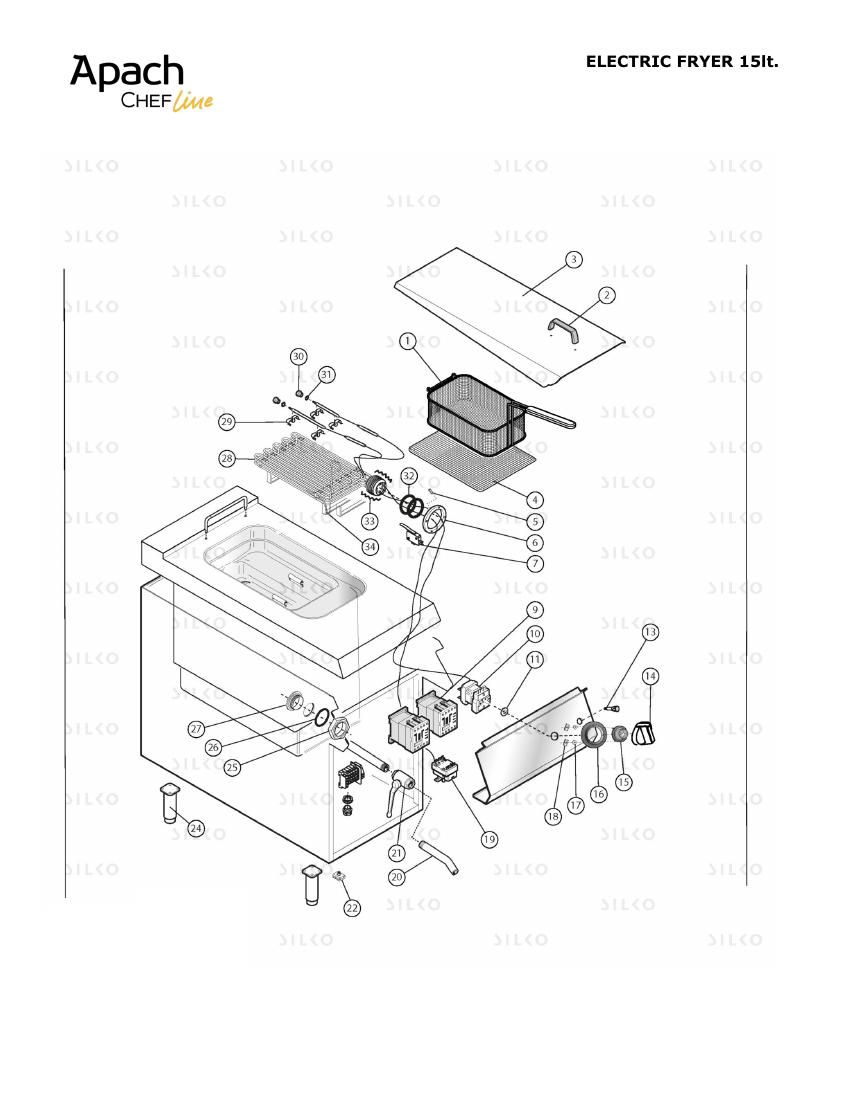 Деталировка Apach Chef Line SLFRIE47S15CS