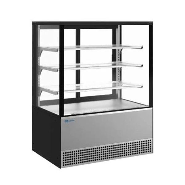 Витрина кондитерская Kayman КВК-950М люкс квадро черный