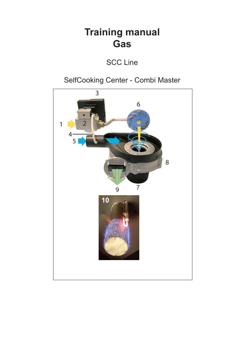 Деталировка Rational SCC CM газовый модуль