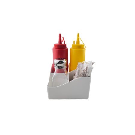 Подставка барная для специй MGprof 1749 118*118*70мм белая