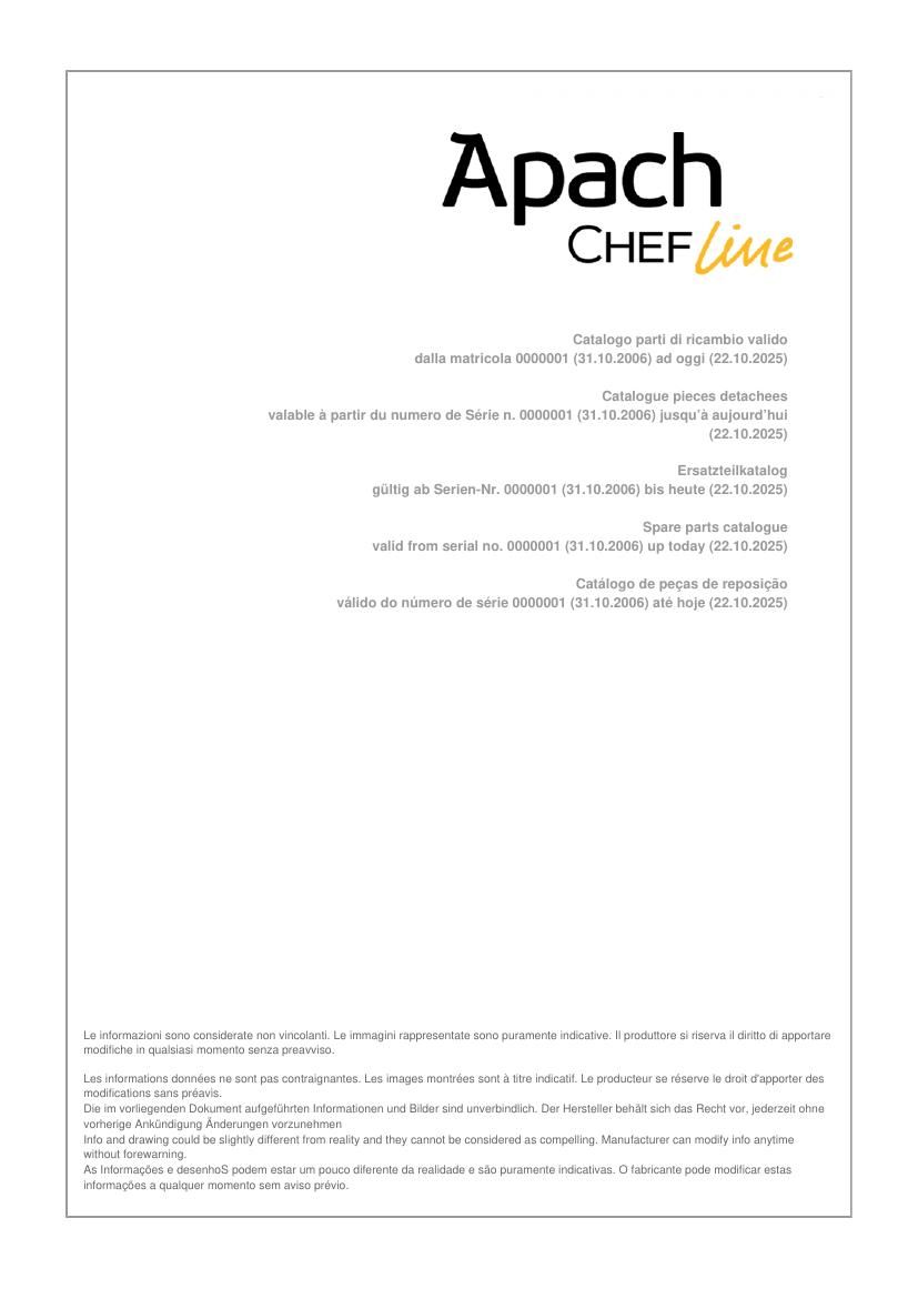 Деталировка Apach Chef Line GLKG89D100P