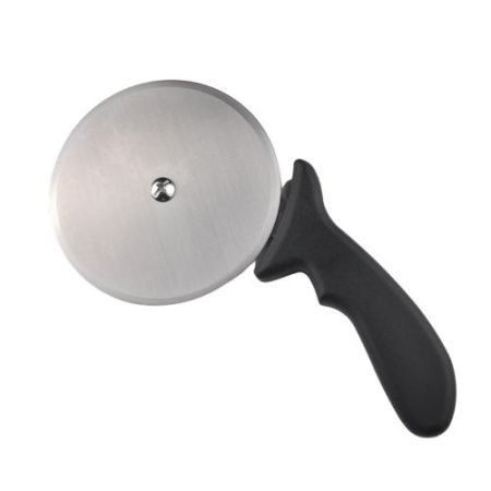 Нож для пиццы MGsteel 68501 d=12,5см нерж. с черной пластик. ручкой
